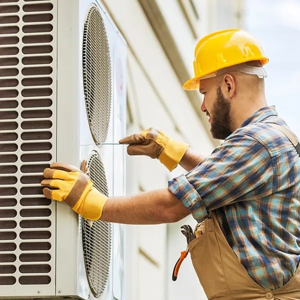 Man Repairing HVAC